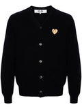 Comme Des Garçons Play V-neck wool cardigan