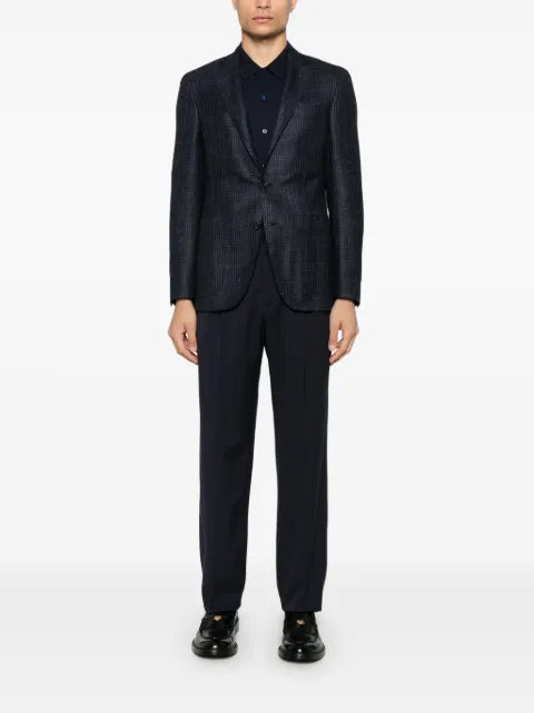 Canali houndstooth-pattern blazer