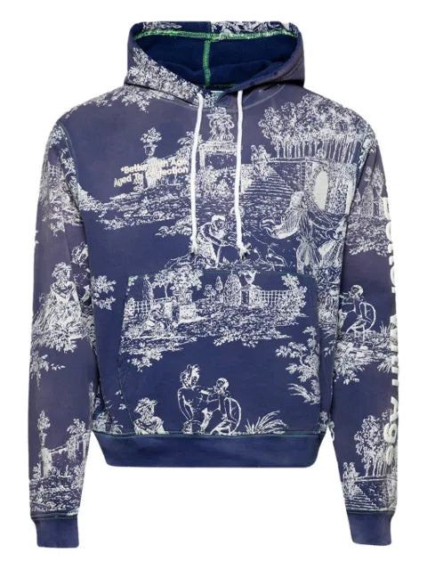 Better with Age  Yeresa patterned hoodie