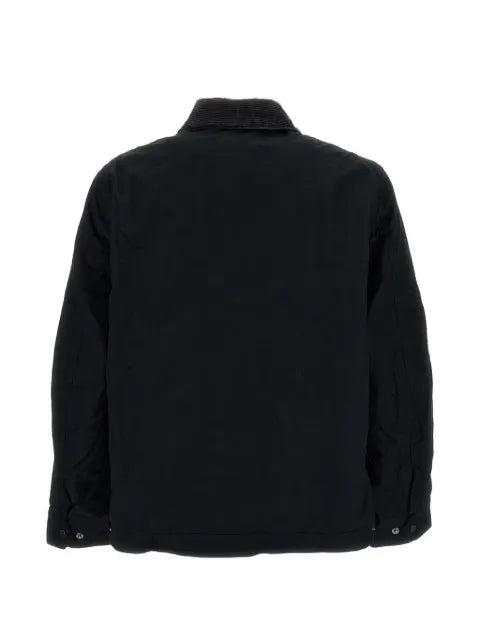 Barbour International corduroy-collar multi-pocket jacket