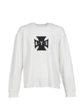 ASKYURSELF Destroyer Cross-knit t-shirt
