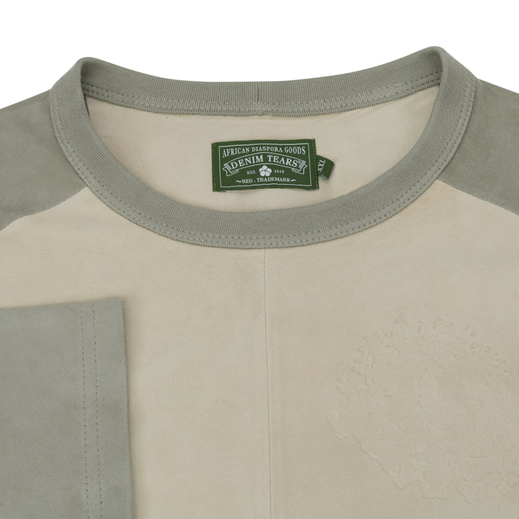 Beige Raglan Longsleeve T-Shirt