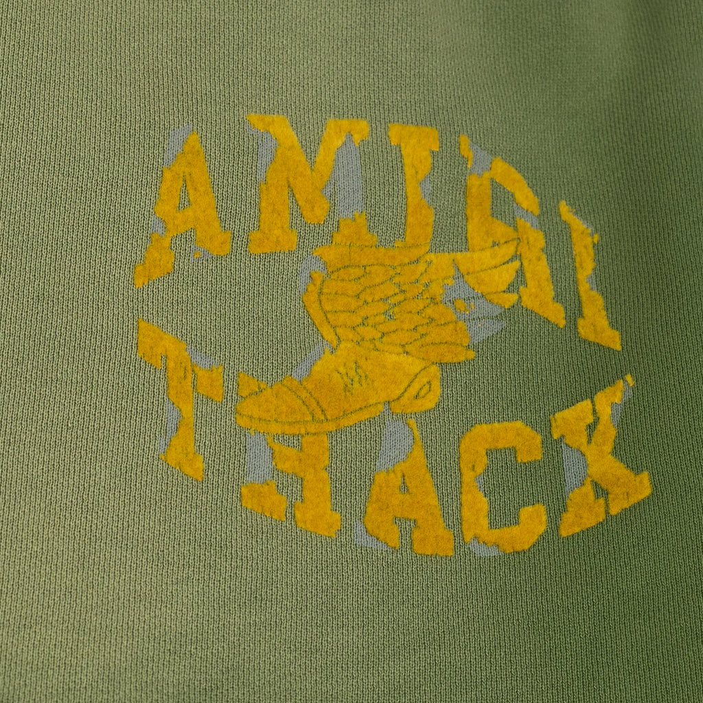 Green Track Shorts