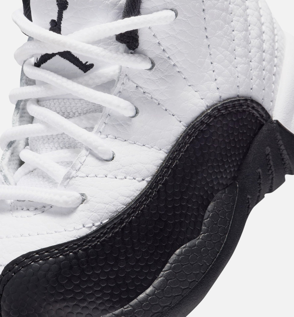Air Jordan 12 Retro Taxi Infant & Toddler Lifestyle Shoes - White/Black/Taxi