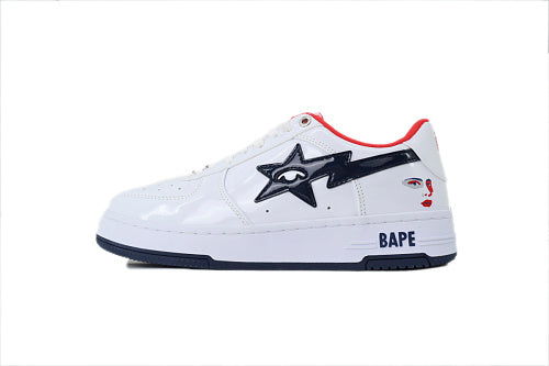 KidSuper × A BATHING APE BAPE STA ENG White
