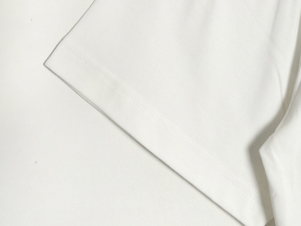 Louis Vuitton LV Chest-Lettering Short-Sleeve T-Shirt - Cream